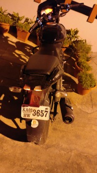 Black Bajaj Pulsar 180 DTSi