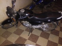 Black Bajaj Pulsar 180 Round Headlight