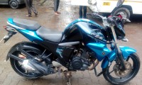 Blk Bule Yamaha FZ FI V2