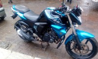 Blk Bule Yamaha FZ FI V2