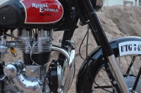 Black Royal Enfield Bullet Standard 350