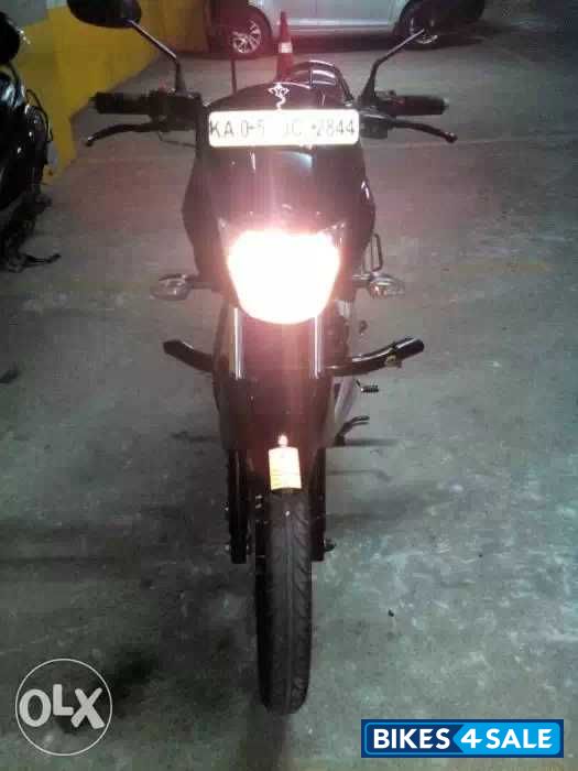 Black And Red Yamaha SS125