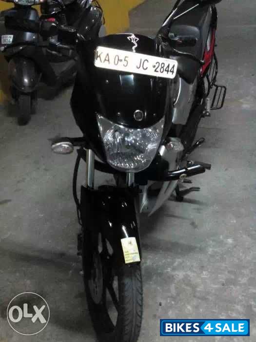 Black And Red Yamaha SS125