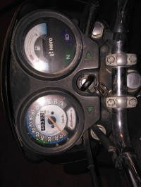 Black And Blue Hero Splendor Plus