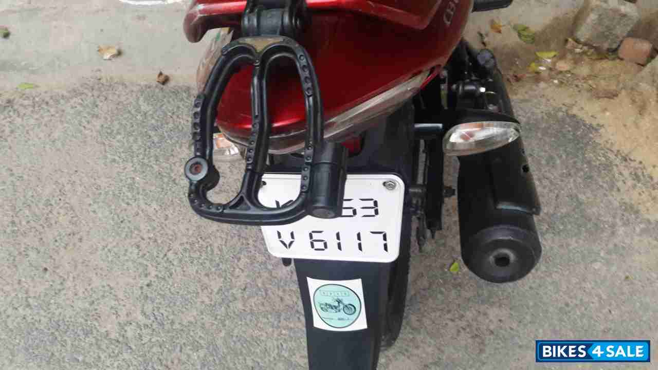 Red Honda CB Unicorn