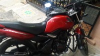 Red Honda CB Unicorn