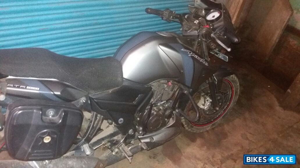 Grey TVS Apache RTR 160