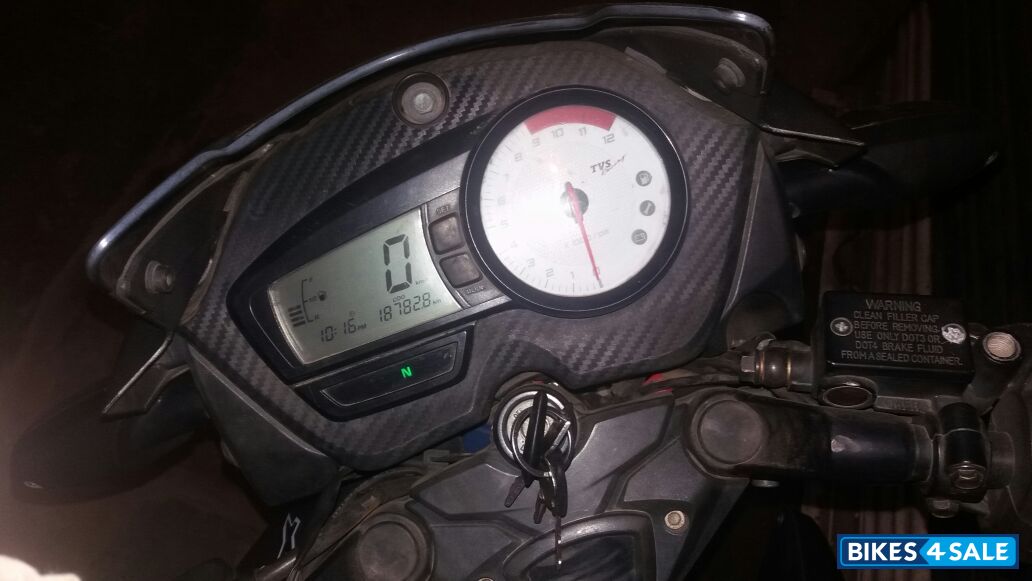 Grey TVS Apache RTR 160