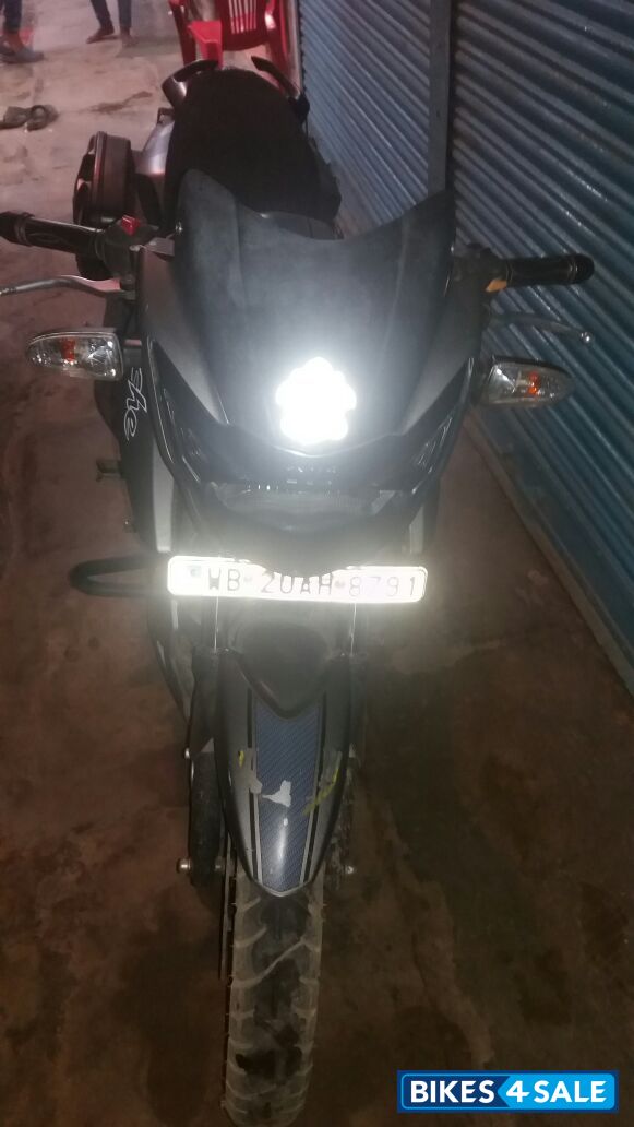 Grey TVS Apache RTR 160