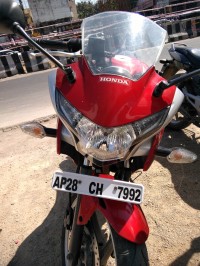 Sports Red Honda CBR 250R