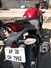 Sports Red Honda CBR 250R
