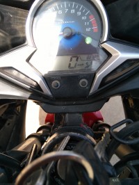 Sports Red Honda CBR 250R