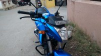 Blue Suzuki Gixxer 150