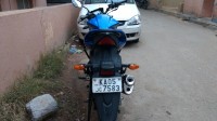 Blue Suzuki Gixxer 150