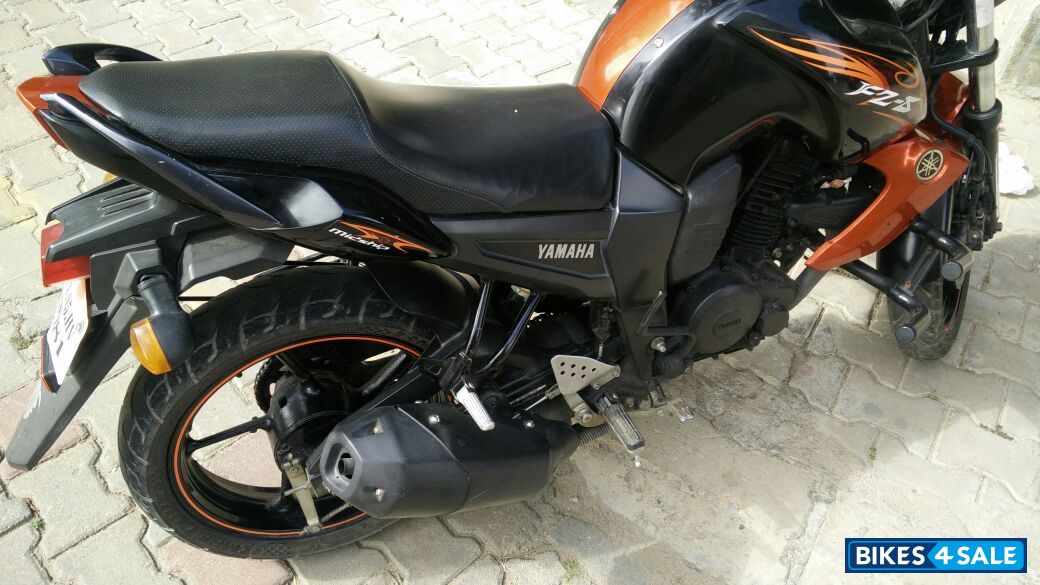 Black Orange Yamaha FZ-S