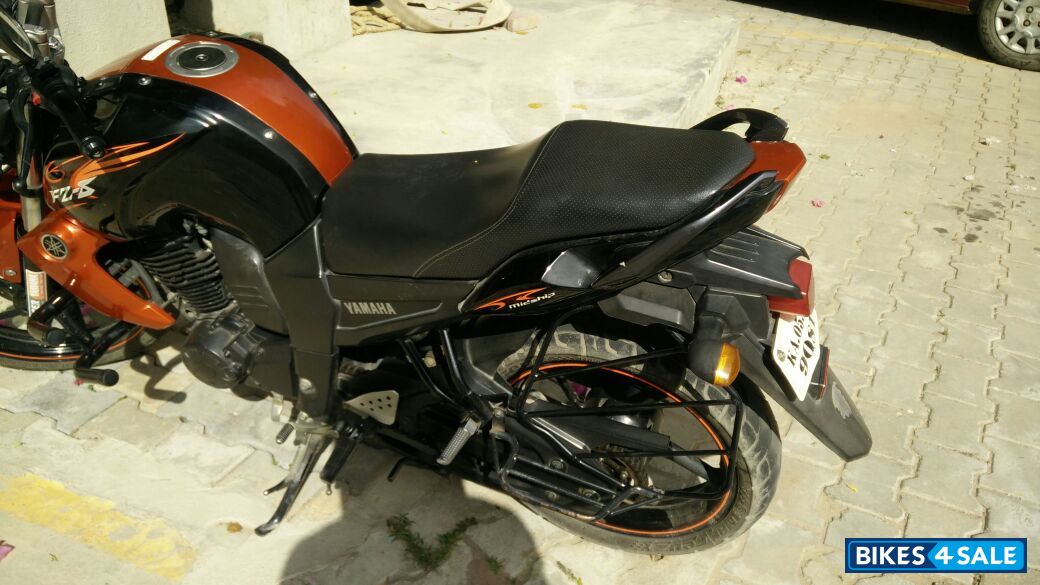 Black Orange Yamaha FZ-S