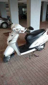 P A White Honda Activa 3G