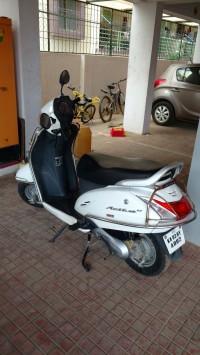 P A White Honda Activa 3G