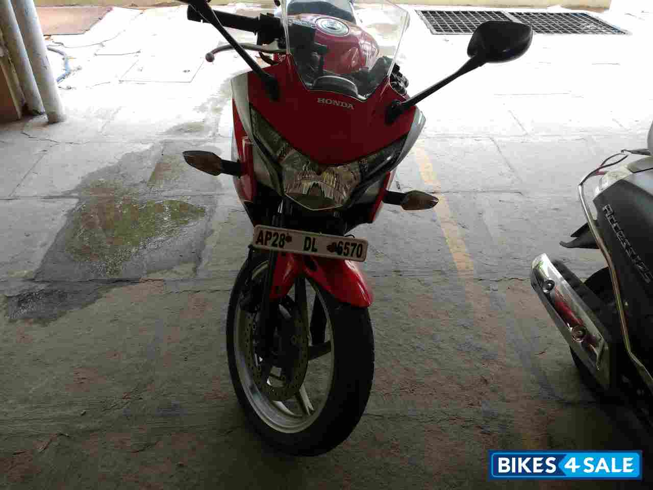 Red Honda CBR 250R Red Honda CBR 250R