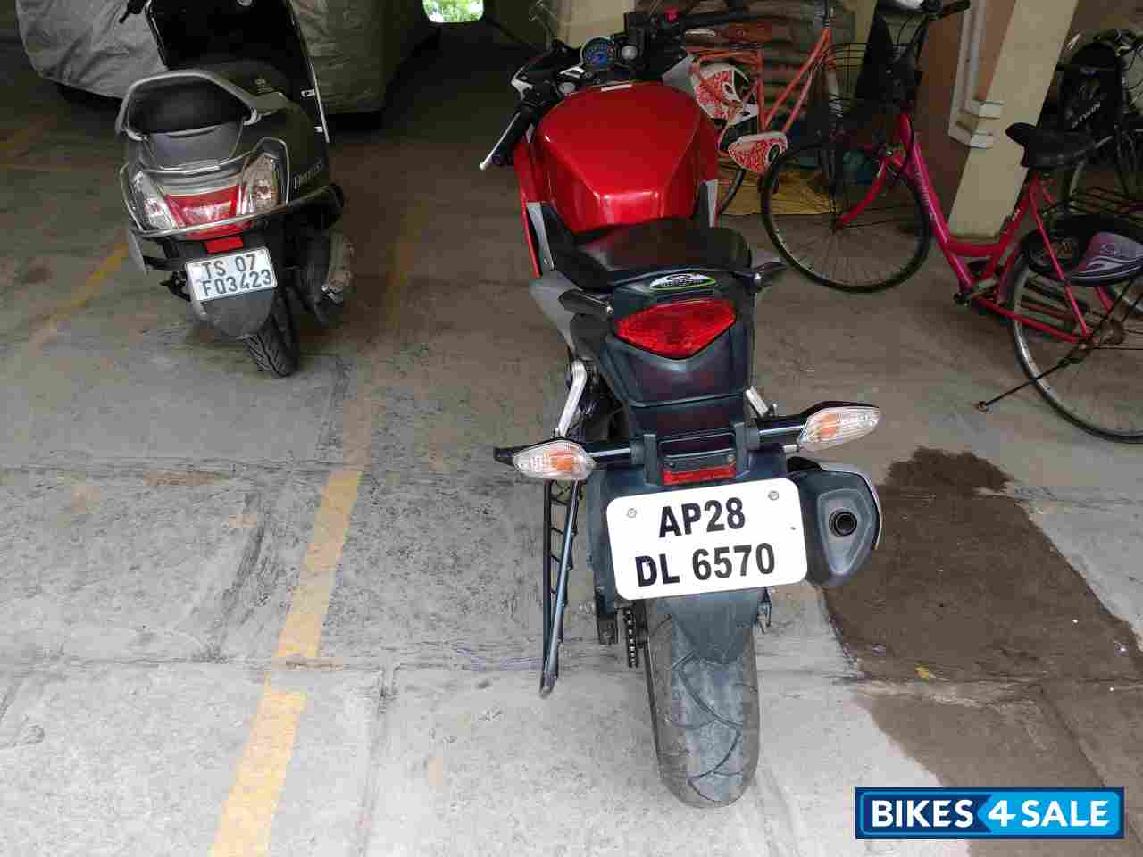 Red Honda CBR 250R Red Honda CBR 250R