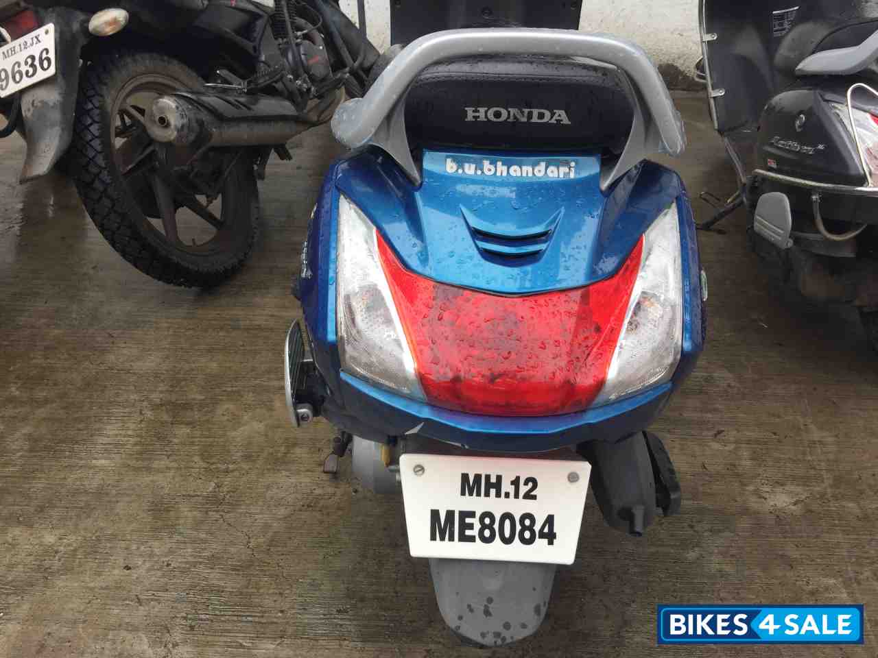 Blue Honda Activa 3G