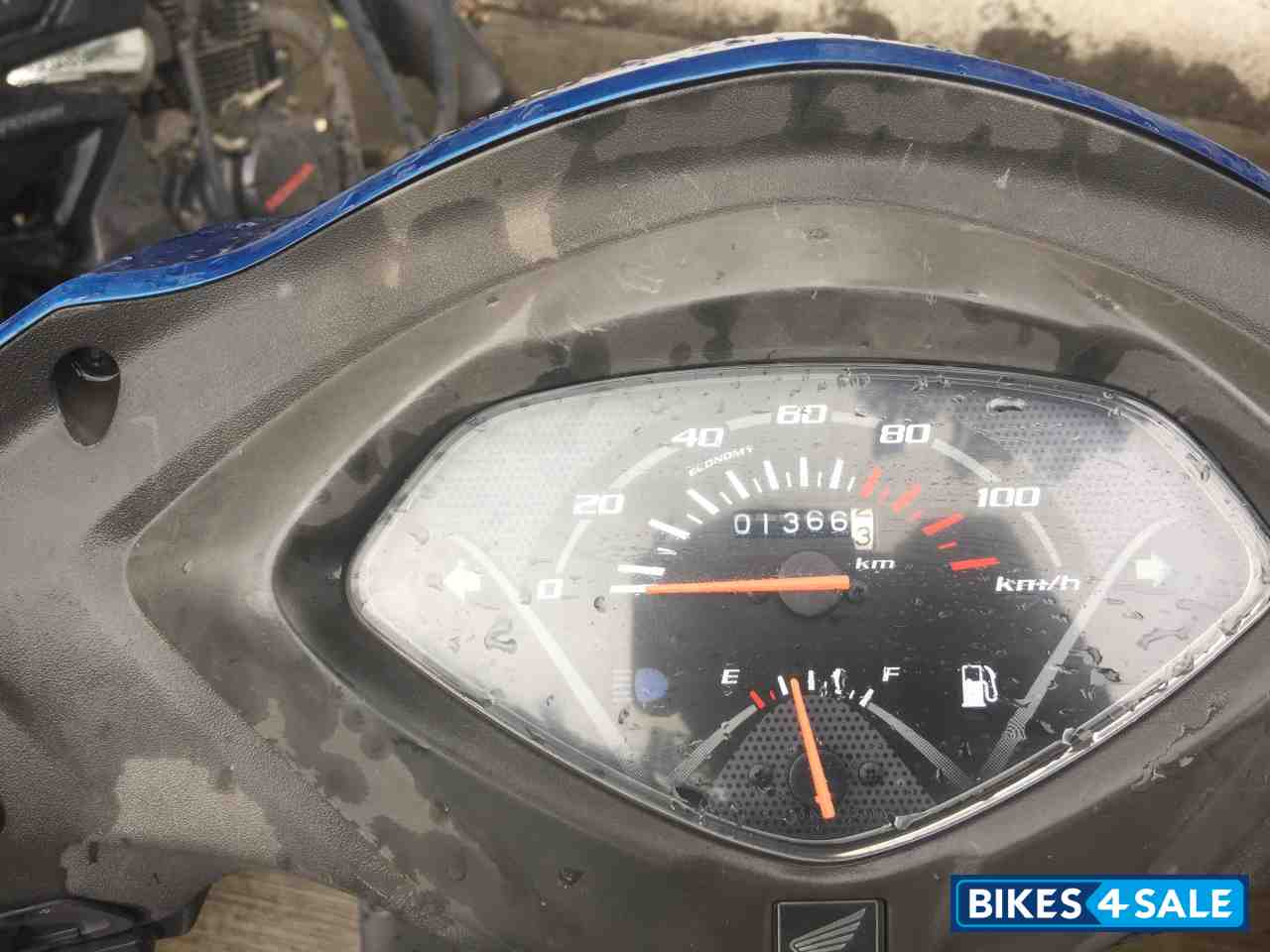 Blue Honda Activa 3G