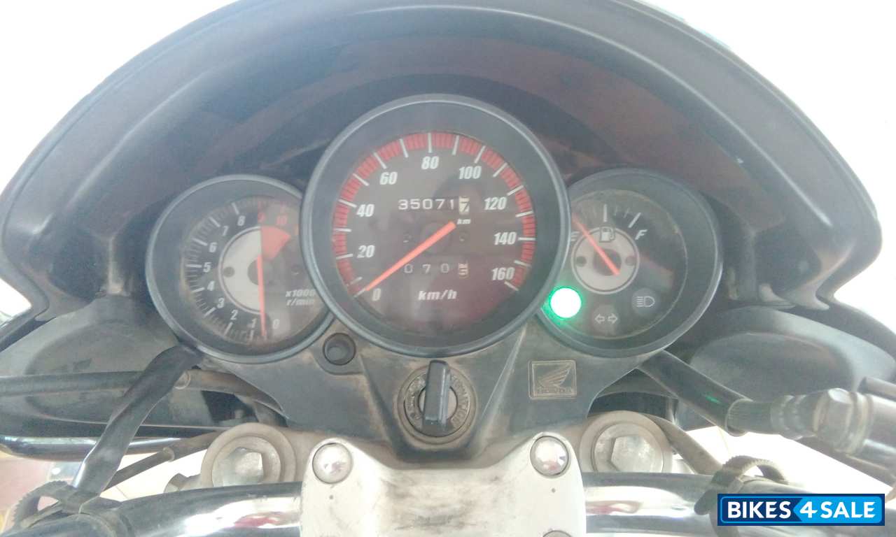 Black With Red Strips Honda Unicorn