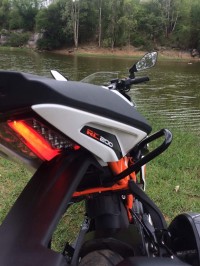 Orange White KTM RC 200