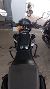 Black Honda Unicorn Dazzler