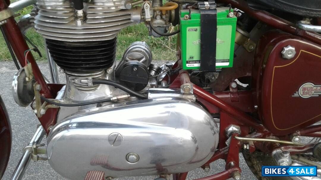 Red Royal Enfield Bullet Standard 350