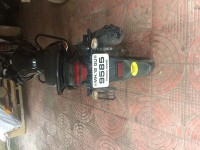 Black And Silver Yamaha SZ-R