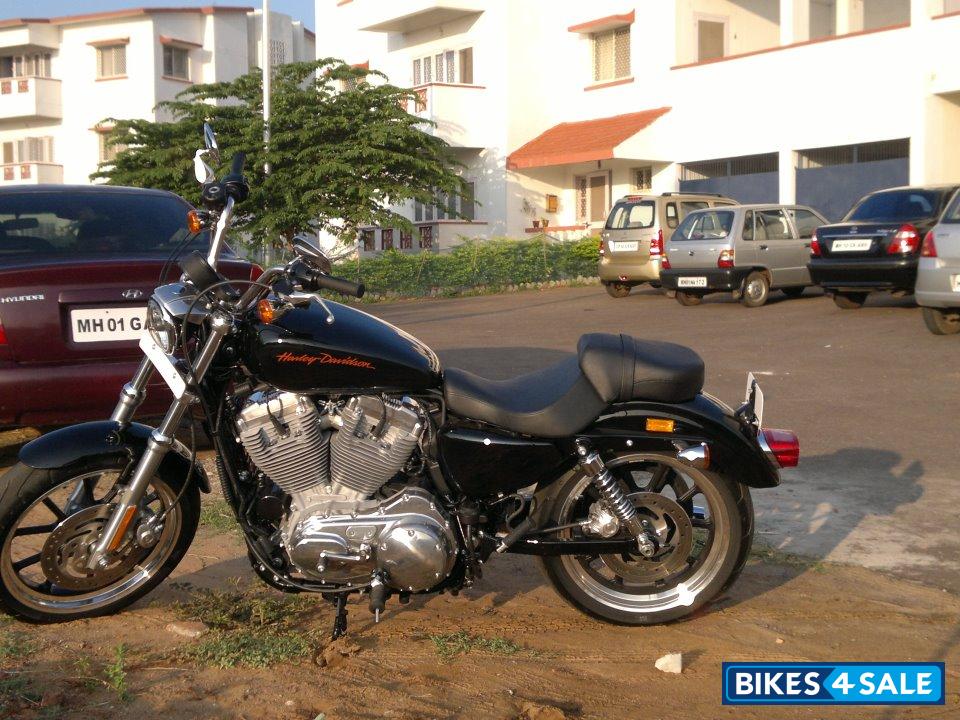 Black Harley Davidson Superlow