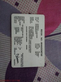 Black Honda CB Unicorn