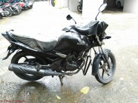 Black Honda CB Unicorn