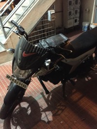 Black Yamaha SZ-R