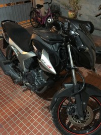 Black Yamaha SZ-R