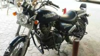 Dark Blue Royal Enfield Thunderbird