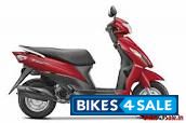 Red Suzuki Lets 110
