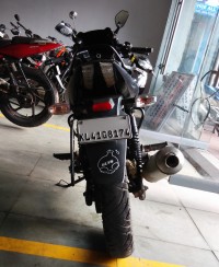 Black Bajaj Pulsar 220F