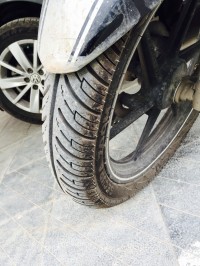 Black TVS Apache RTR 160