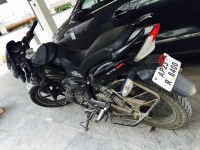 Black TVS Apache RTR 160