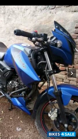 Blue TVS Apache RTR 160