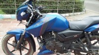 Blue TVS Apache RTR 160