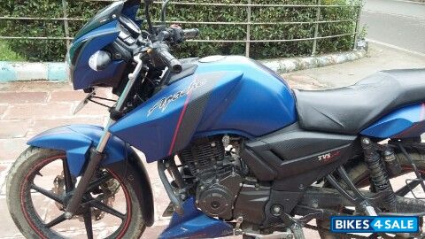 Blue TVS Apache RTR 160