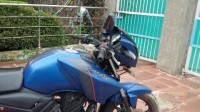 Blue TVS Apache RTR 160