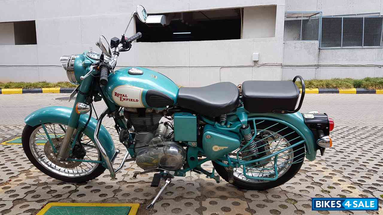 Turquoise Blue Royal Enfield Classic 500