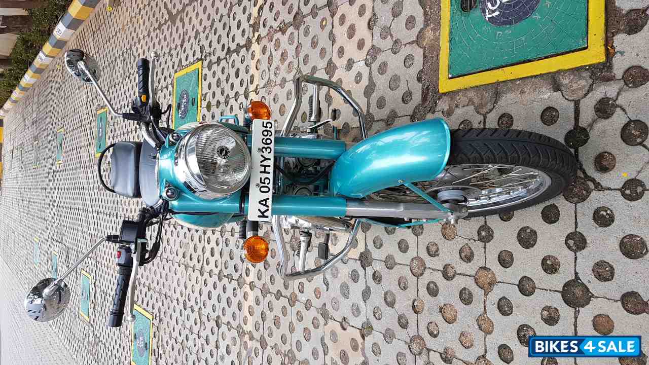 Turquoise Blue Royal Enfield Classic 500