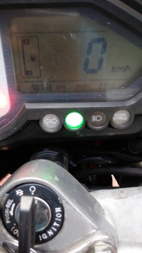 Blue Bajaj Pulsar 200 DTSi