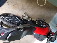 Red Honda CB Hornet 160R