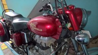 Red Royal Enfield Bullet Electra